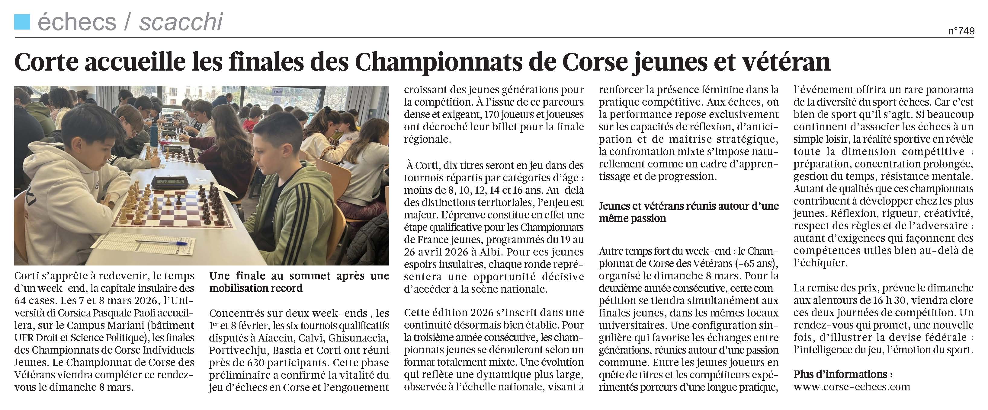 Corse-Matin du 01-03-26