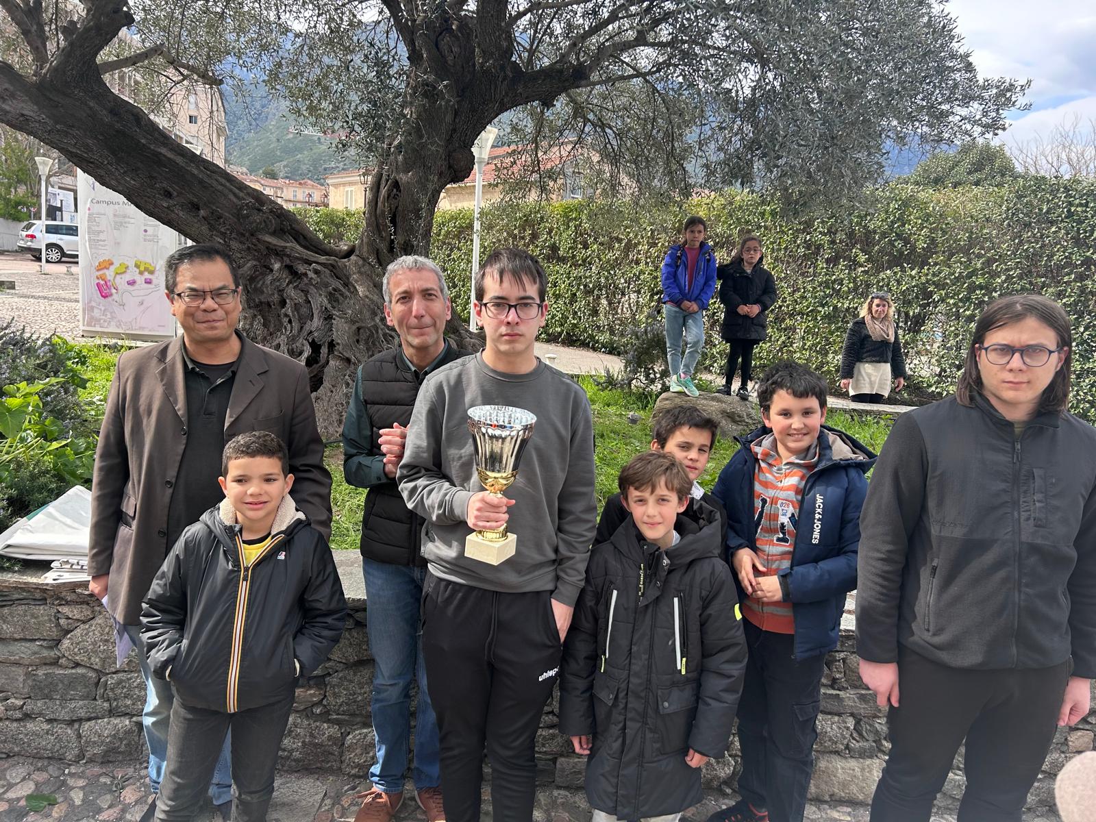 I Scacchi di u Centru 1 Campione di Corsica Onore 2026