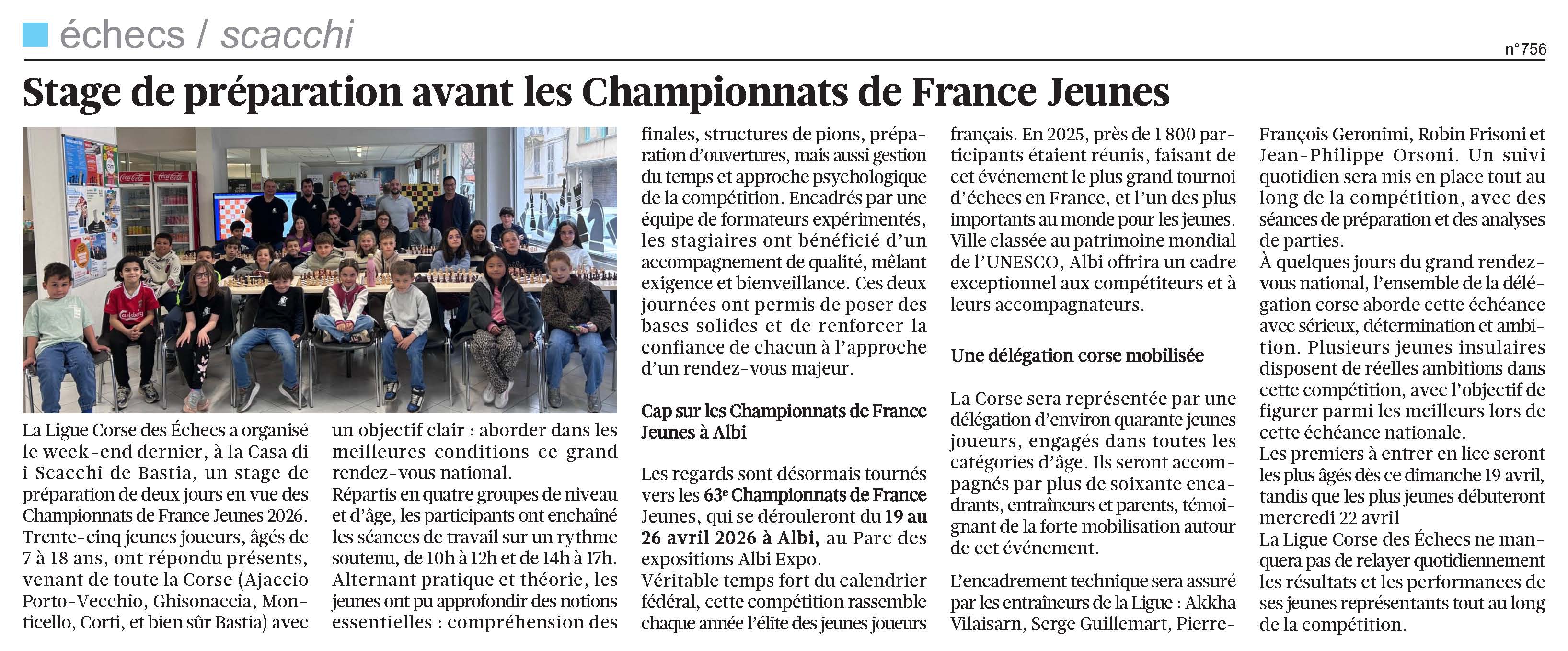 Corse-Matin du 19-04-26