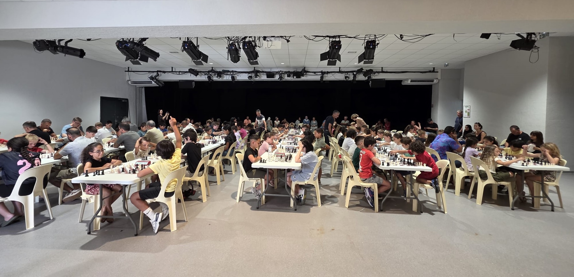 Une centaine de participants réunis pour le 5e tournoi de Blitz du Fium'Orbu à Prunelli