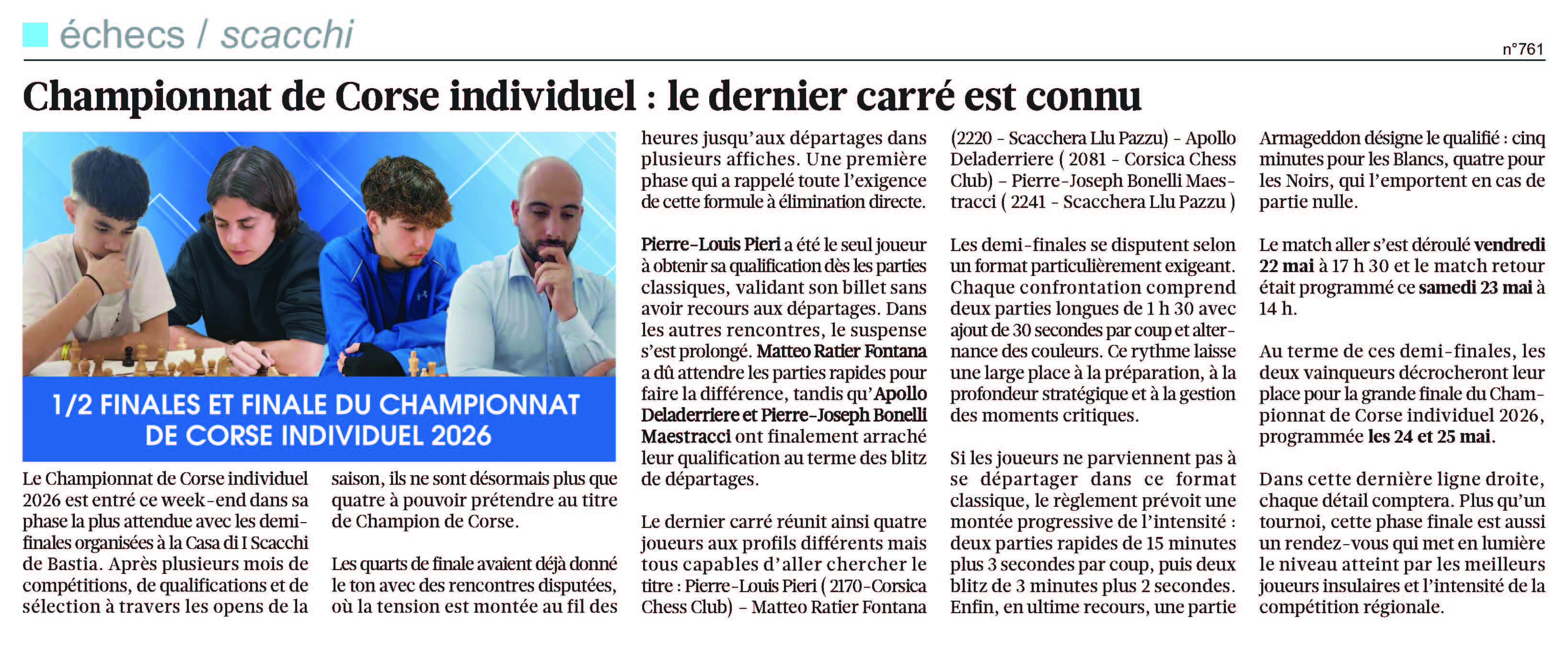 Corse-Matin du 24-05-26
