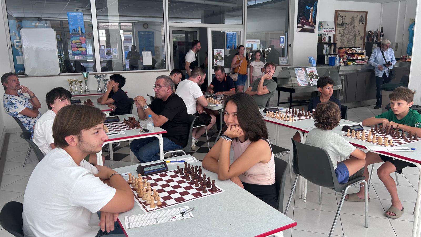 L'open d'été du Corsica Chess Club tient toutes ses promesses