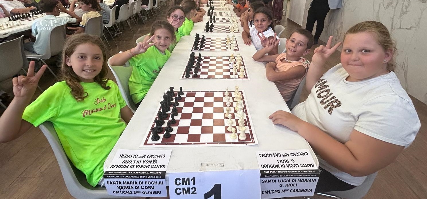 Les écoliers de la Costa Verde sacrent leurs champions d’échecs
