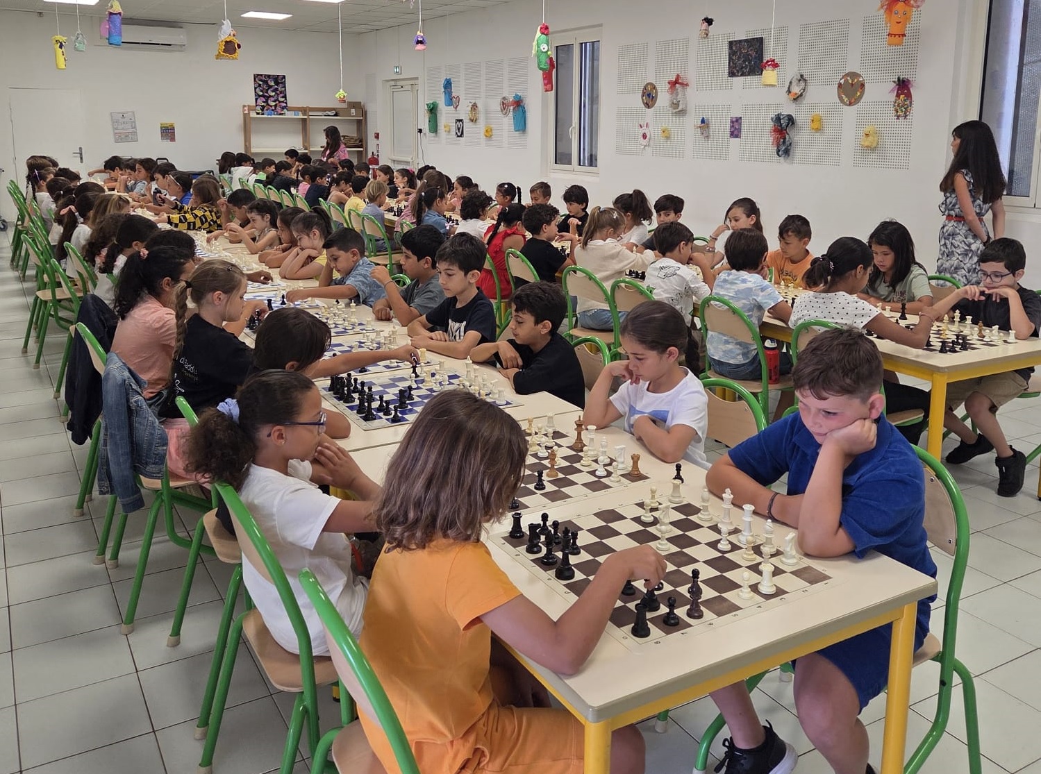 Les échecs en fête dans les écoles de Portivechju