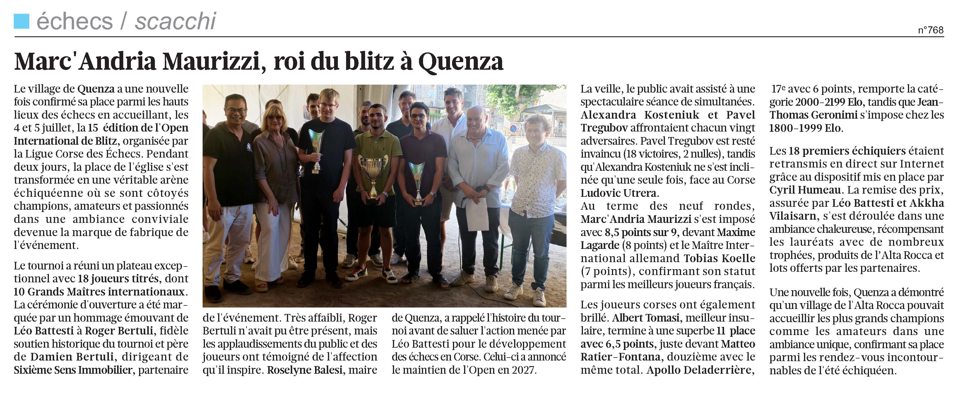 Corse-Matin du 12-07-26