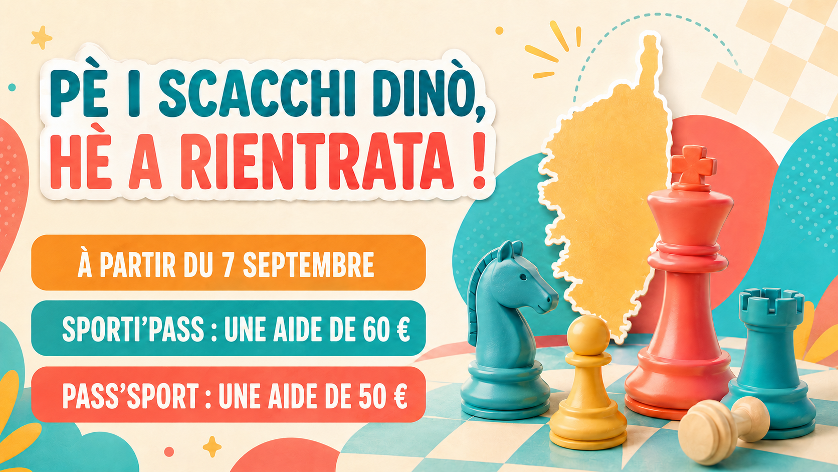 Pè i scacchi dinò, hè a rientrata ! 
