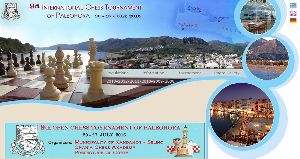 Le Site de l'Open International de Paleochora en crête