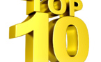 Le Top 10 et Top jeunes de ce début d'année 2017