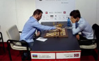 The star of the next Corsican Circuit beats Carlsen and wins the Biel Grandmaster a round before the end!