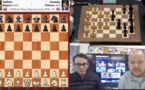 Carlsen avec les blancs, mais sans résultat...