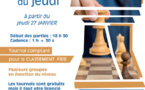 Tournois internes de l'Echecs Club Ajaccien à partir du 27 janvier