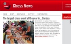The largest chess event of the year in... Corsica