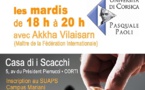 Reprise de l'activité échecs au SUAPS de l’université de Corse