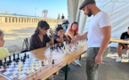 Belle affluence au stand du Corsica Chess Club pour la fête du sport