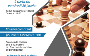 Les appariements des tournois fermés du Corsica Chess Club sont en ligne !