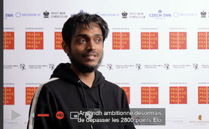 N°24 Aravindh Chithambaram s'impose brillamment à Prague