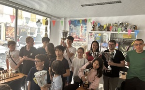 Une belle fête pour célébrer les titres de l’année au Corsica Chess Club !