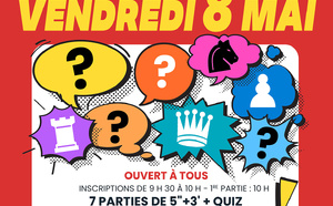 Quiz &amp; Blitz à Ajaccio - 8 mai 2026