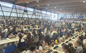 1 200 écoliers réunis au COSEC Pepito pour la grande fête des échecs 