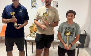 Lisandru Giordani remporte le tournoi de fin de saison de l'Échecs Club Ajaccien
