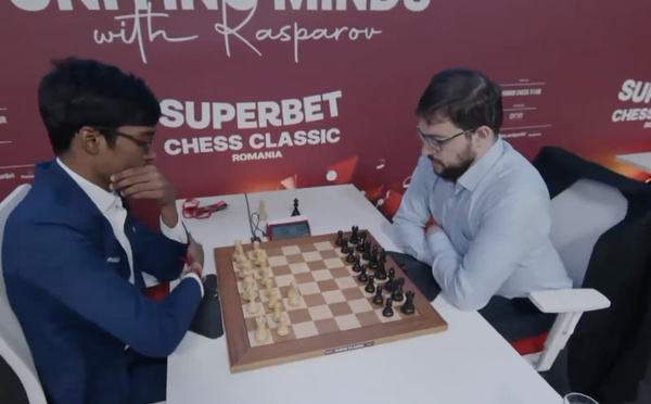 N°27 Maxime Vachier-Lagrave prend la tête du Grand Chess Tour