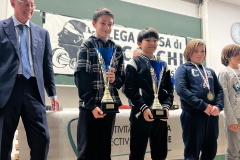 Matteo Bellini Champion U12 et Helio Deladerriere Vice Champion
