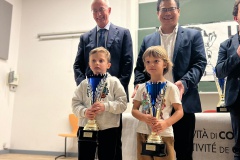 Paul-Louis Santelli Champion U8 et Antoine Riah Ferracci Vice Champion(1)