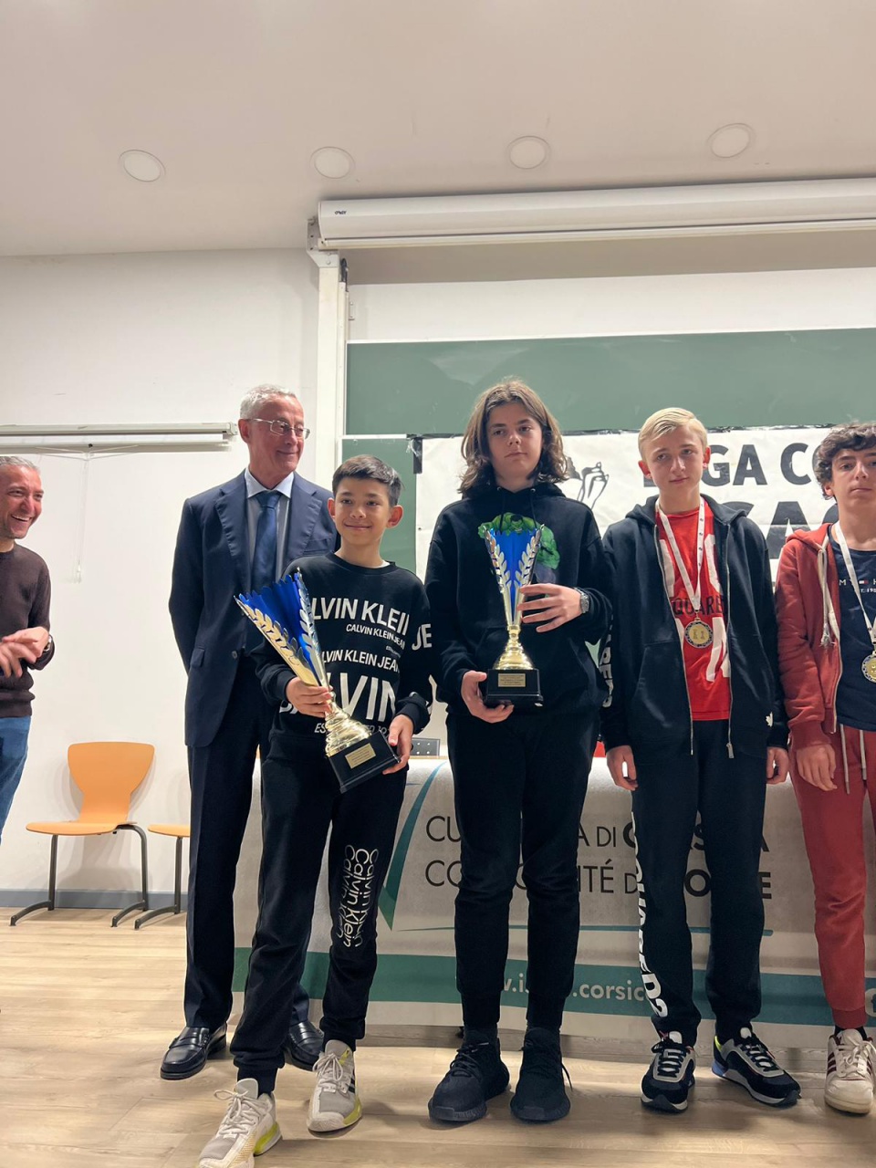 Apollo Deladerriere Champion U14 Pierre-Joseph Bonelli Maestracci Vice Champion U14(1)