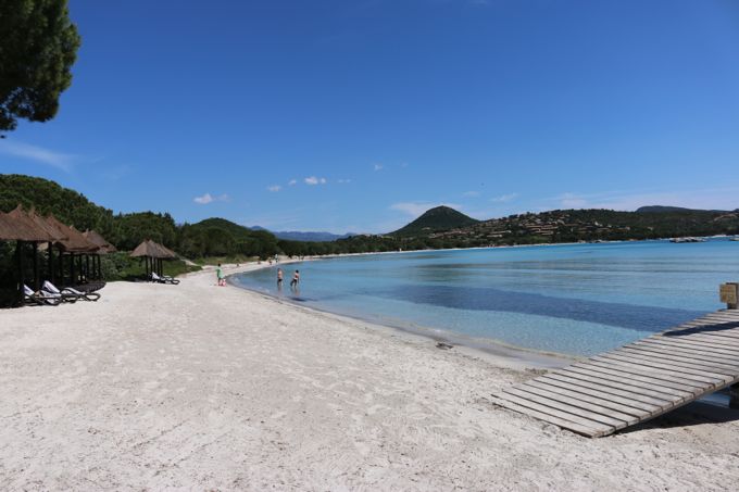 La plage Santa Giulia